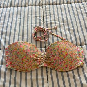 VS confetti bikini top with straps